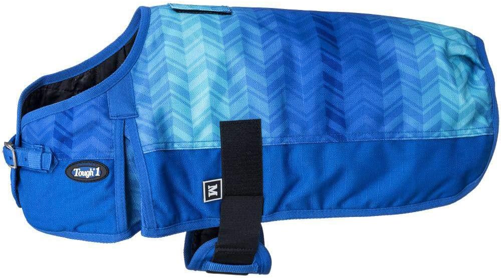 Tough 1 1200D Deluxe Chevron Dog Blanket XL Purple