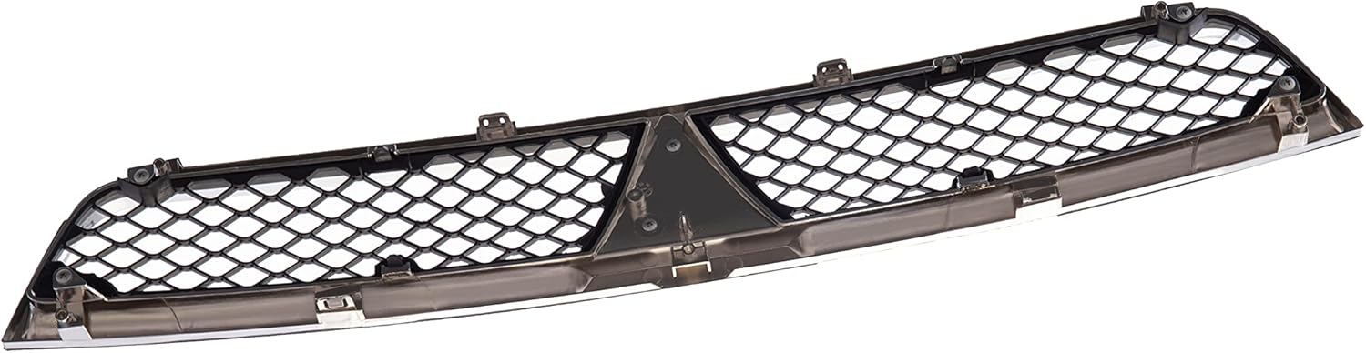 Replacement Parts Front Grille Grill Assembly With Chrome Shell With Black Insert Fit For Mitsubishi Lancer 2008 2009 2010 2011 2012 2013 2014 2015