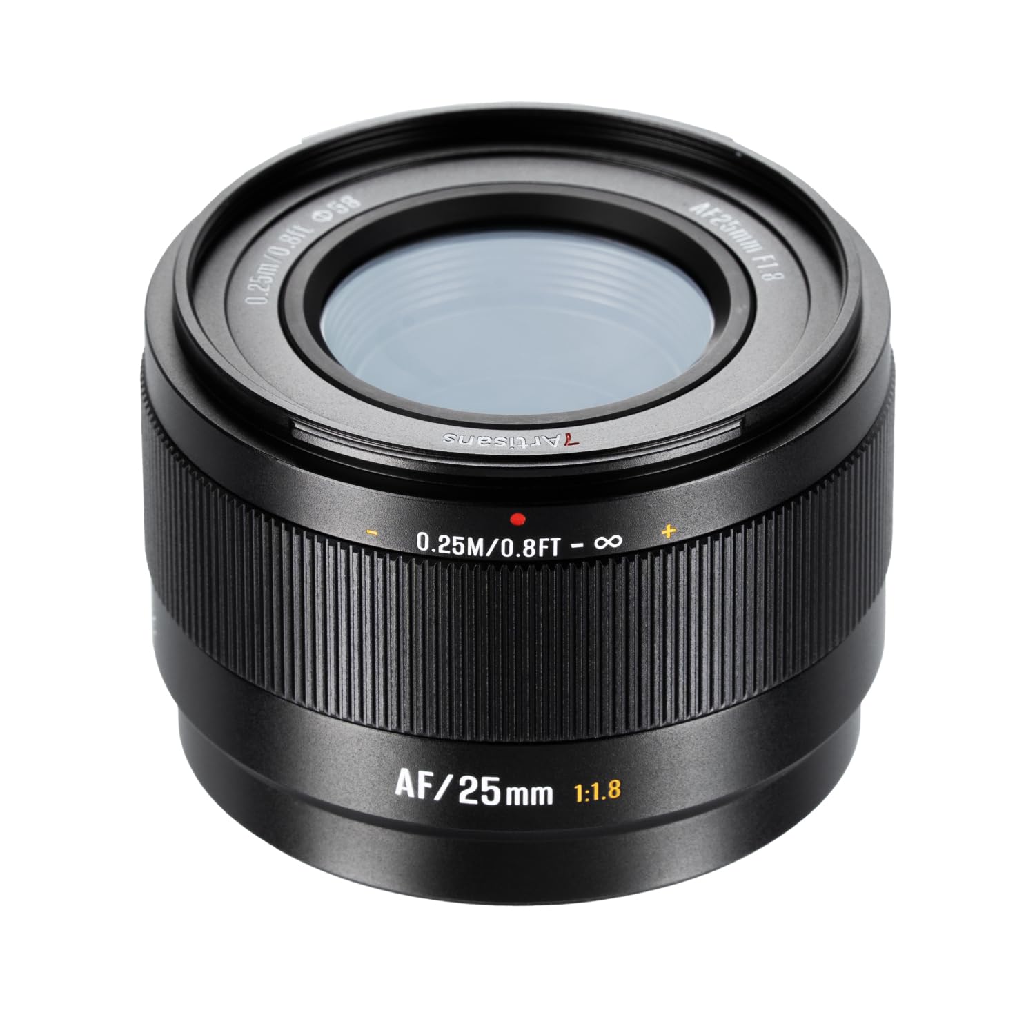 7artisans AF 25mm F1.8 Objektiv für Sony E (APS-C) – leichtes Weitwinkelobjektiv mit STM-AF, Metallbajonett und F1.8 für A6700, A6400, ZV-E10 und mehr(E-Mount)
