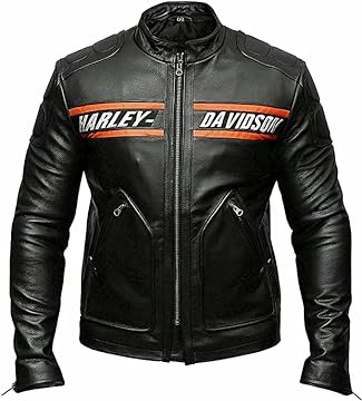 harley davidson leather motorcycle jacket