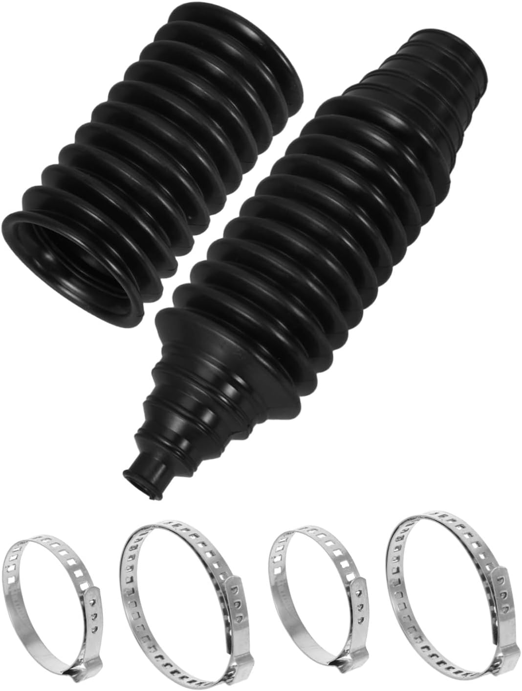 OUNONA 1 Set Expandable Rubber Axle Shaft Boot with Clamps Constant Velocity Joint Protector Cover for Automotive Repair and Dustproof Drive Shaft Cover