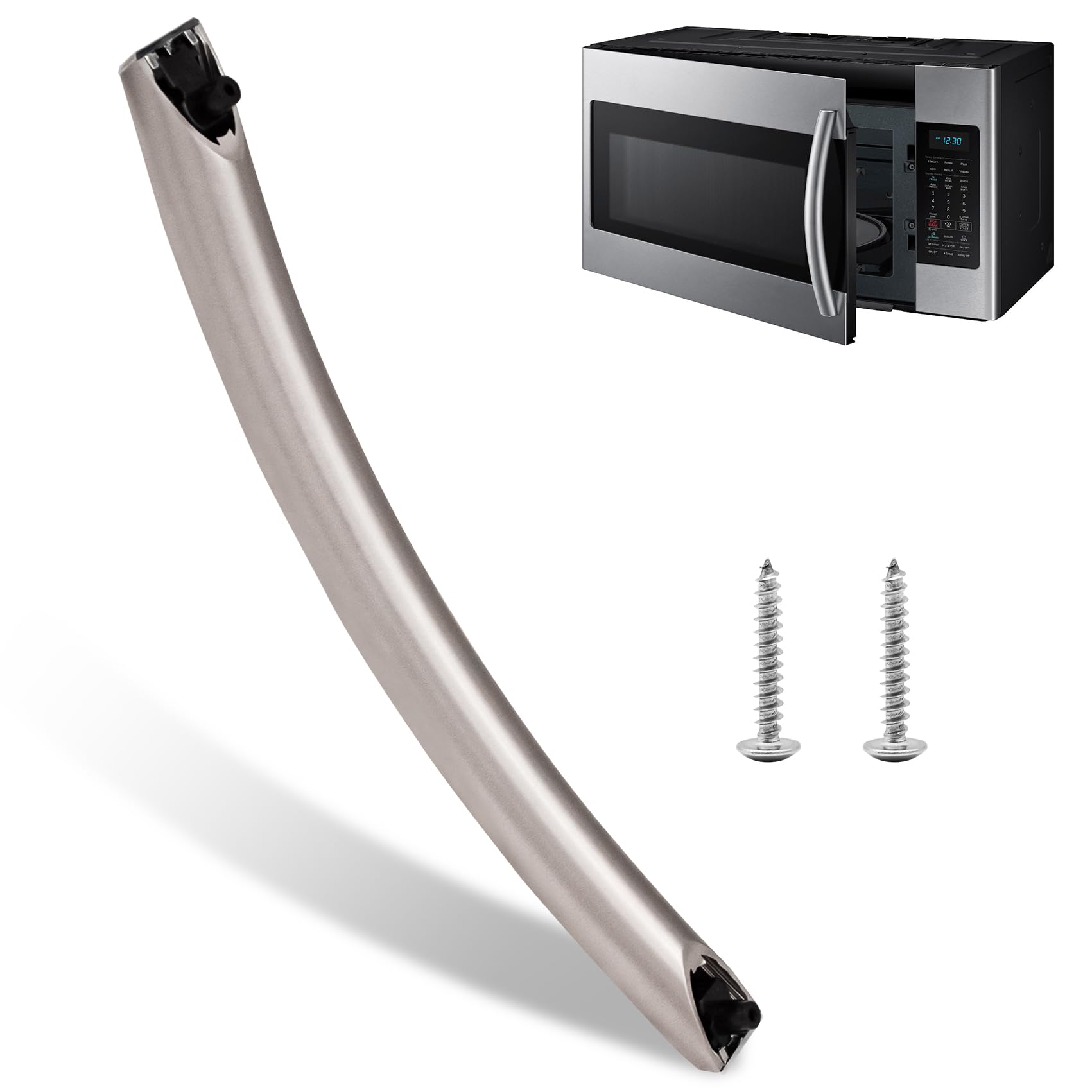 Amazon.com: ME16A4021AS Microwave Door Handle, DE94-04313F