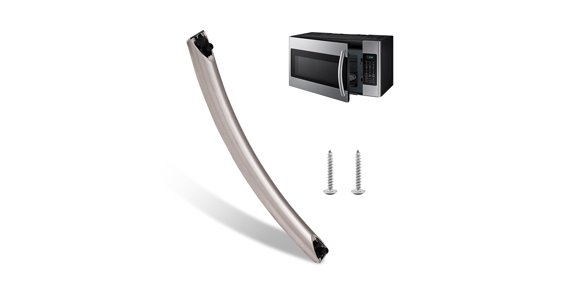 Amazon.com: ME16A4021AS Microwave Door Handle, DE94-04313F