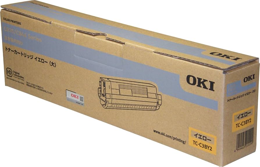 OKI 純正品 トナー TC-C3BK2（大） TC-C3BY2（大） Amazon.co.jp: 【純正品】OKI TC-C3B2 トナーカートリッジ(大
