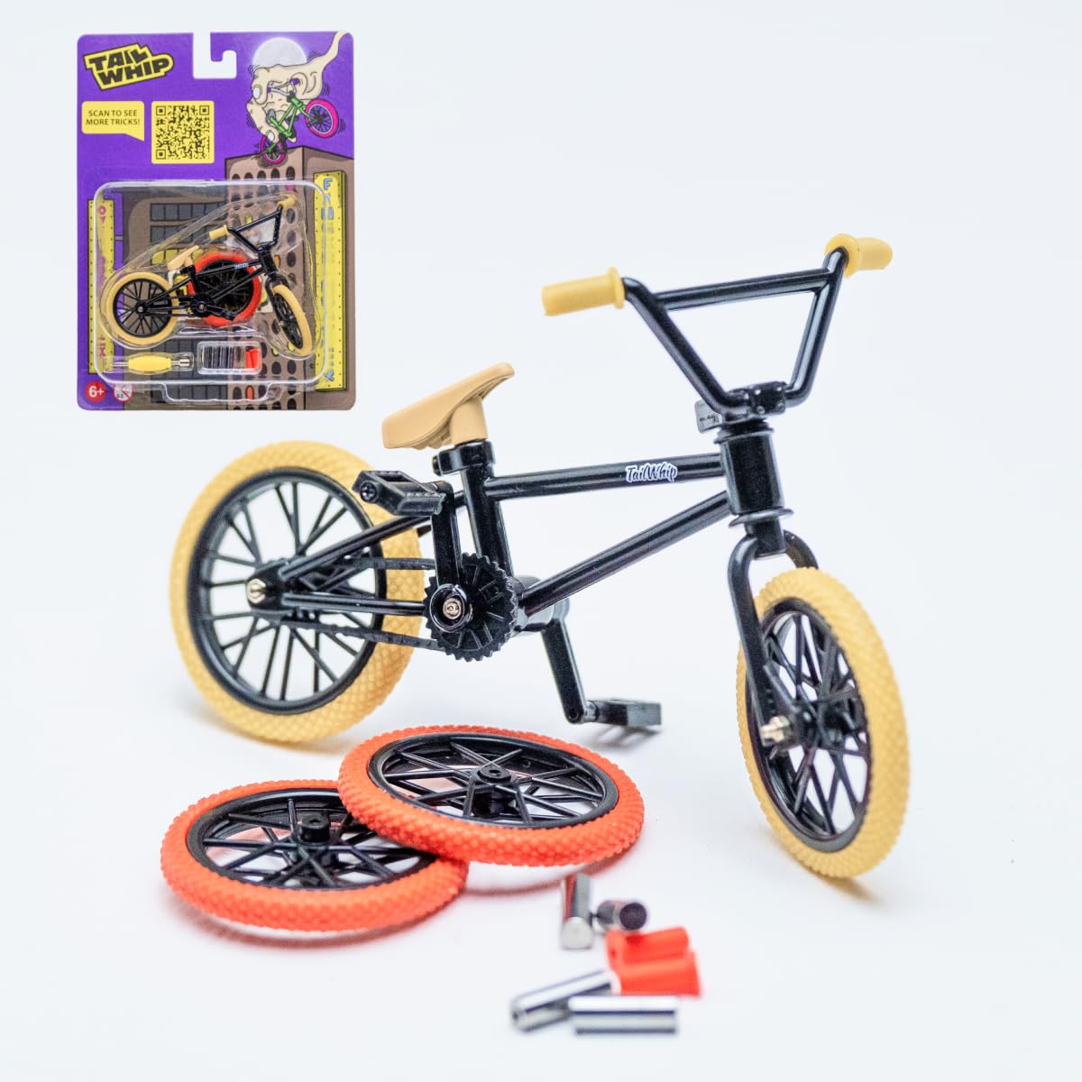 Amazon | TAILWHIP フィンガーバイク BMX 自転車玩具 スチール合金 