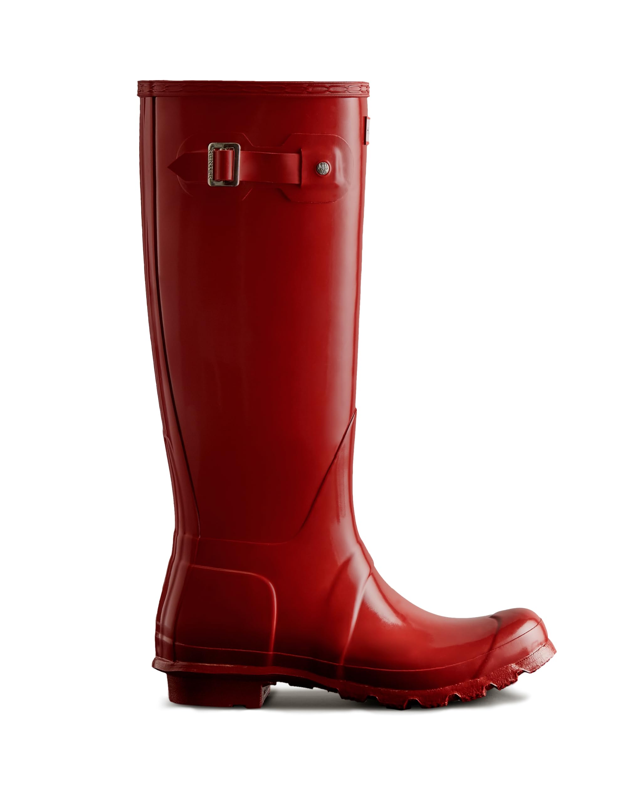 Hunter Original Tall Gloss, Women's Wellington Boots, Red (Military Red), 5 UK (38 EU)