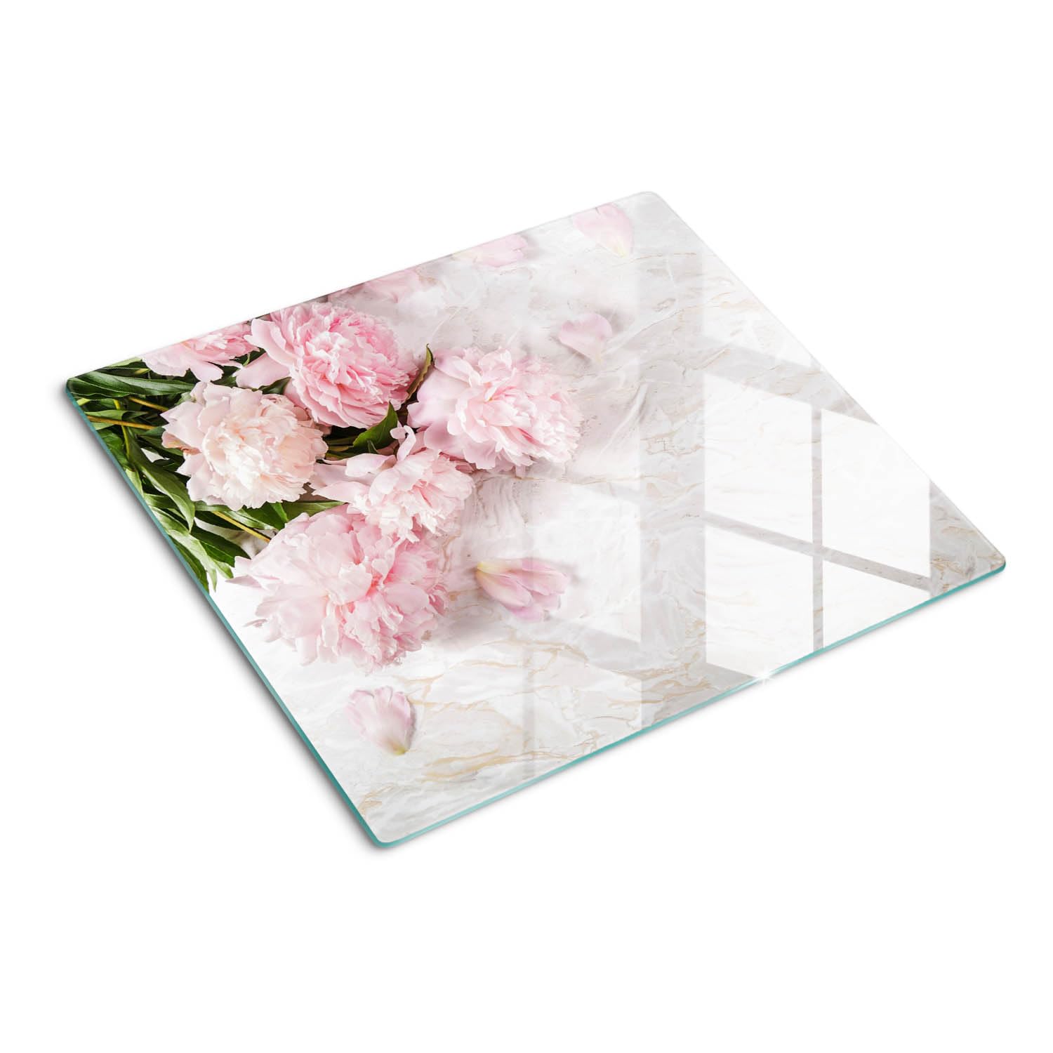 Planche de cuisine en verre 60x52 cm avec pieds antidérapants