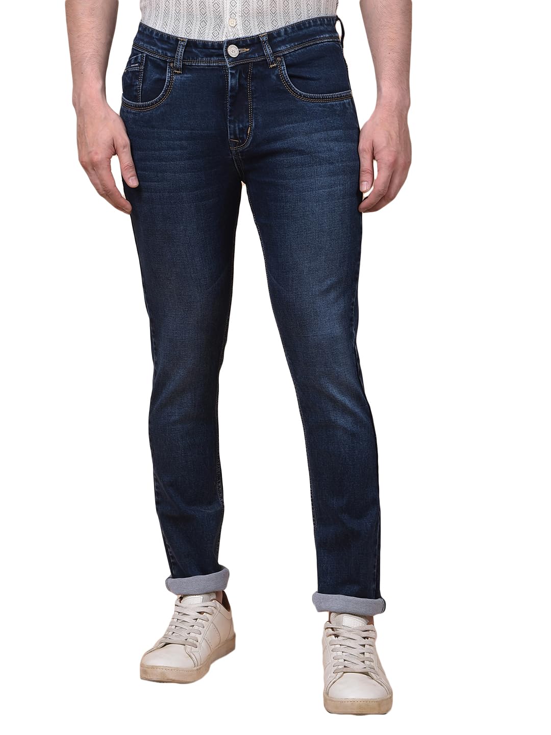crimsoune club Men's Navy Blue Jeans-picture-44
