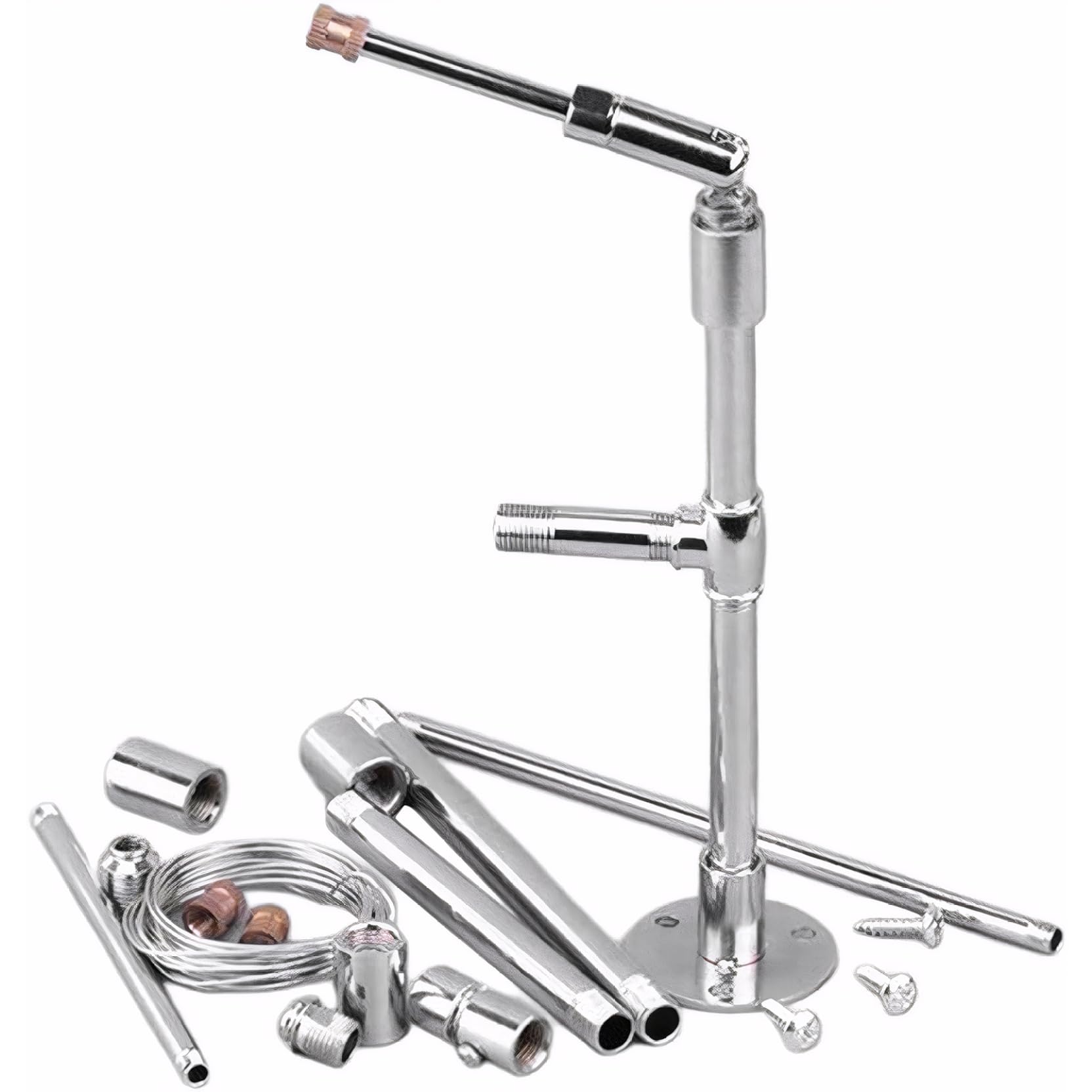 NASSMOSSE Action Figure Stand Clay Model Figure Stand Bracket Adjustable Metal Clay Sculpting Tools Metal Pipe Tools Stable Model Modeling for Sculpting Statue Craft