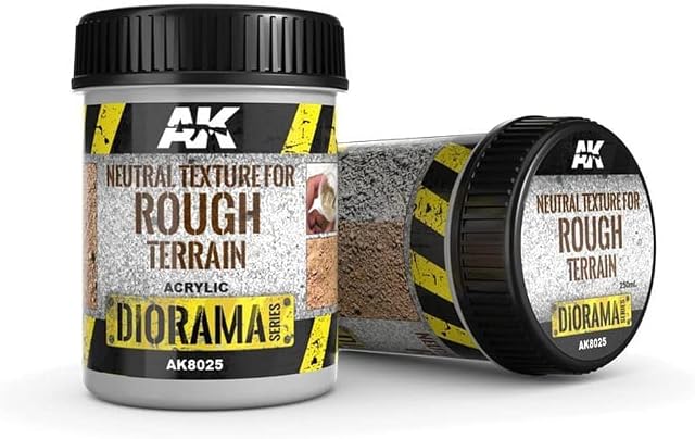 AK Interactive : Terrains Paste Texture Irregular Soils - 250 ml - Basic Product (Acrylic)