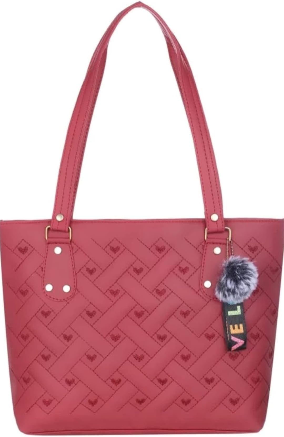 women's pu leather handbag shoulder bag hand held bag with long strap queen collection simple sober and stylish (HB5)