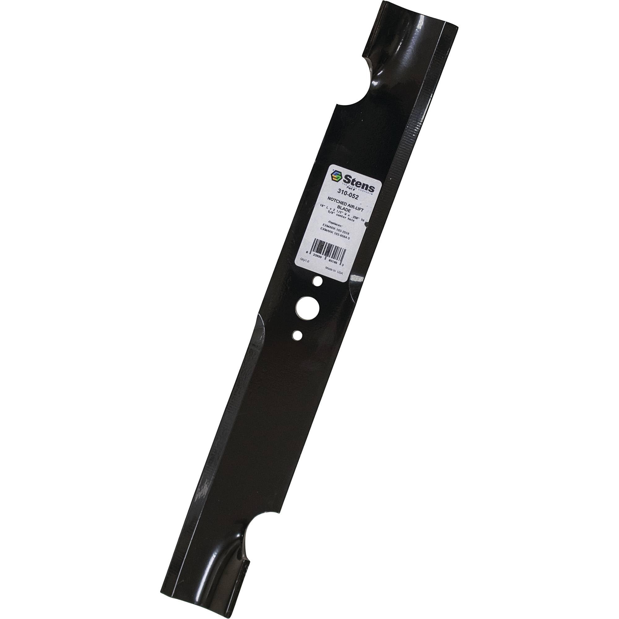 Amazon.com : Stens New Notched Air-Lift Blade 310-052 Compatible