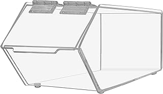 Mini Stackable Candy Bins - Commercial Grade (Large) - Flip Top Bins by Choice Acrylic Displays