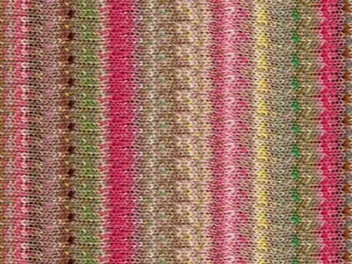 Kibou Noro Kureyon, Color 01, Tan, Pink, White, Green