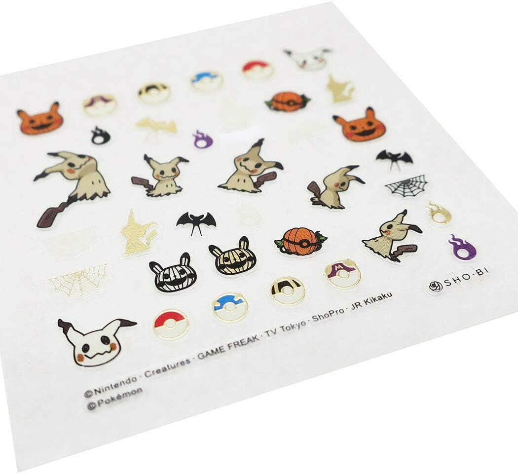 Amazon ポケットモンスター 爪デコシール ネイルステッカー ミミッキュ ポケモン おもちゃ おもちゃ