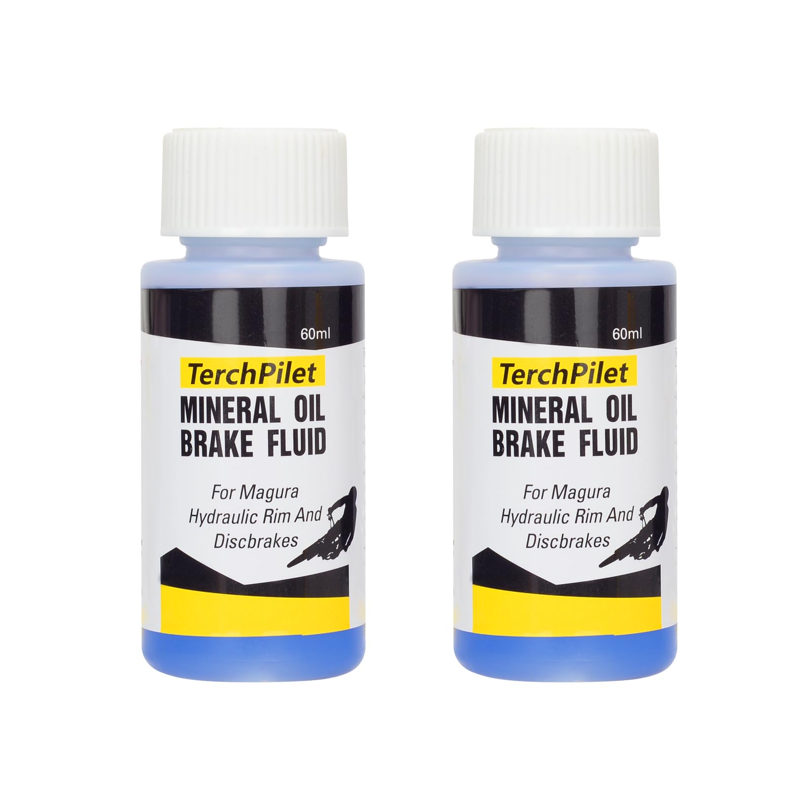 TerchPilet - Liquido per freni ad alte prestazioni, compatibile con olio minerale Royal Blood, 120 ml, compatibile con tutti i sistemi di freni a disco idraulico Magura e cerchione