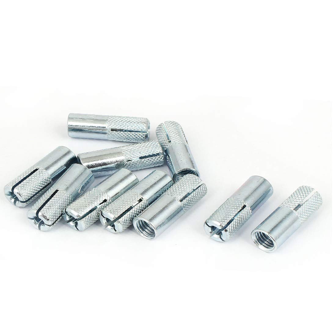 Expansion Bolts, M8 x Featured 30mm Female Threaded Reliable Efficacy Expansion Bolt Sleeve Anchors Tool 10 Pcs