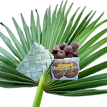 UDANGUDI Karupatti Sukku Karupatti(Sillu Karupatti) - Natural Palm Jaggery with Dry Ginger, Sillu/Sukku Karupatti(Pack of 500-G) - image, photos