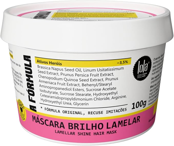 Máscara Capilar A Fórmula 100gr Lola Cosmetics