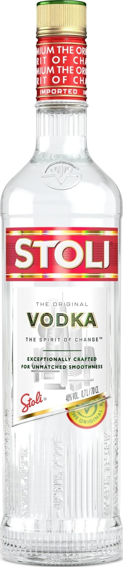 Stolichnaya (Stoli) Grain Stoli The Original Vodka 70Cl product image