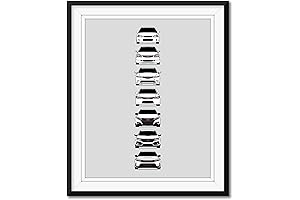 Honda Poster: A Timeless Tribute to Civic Type-R Generations