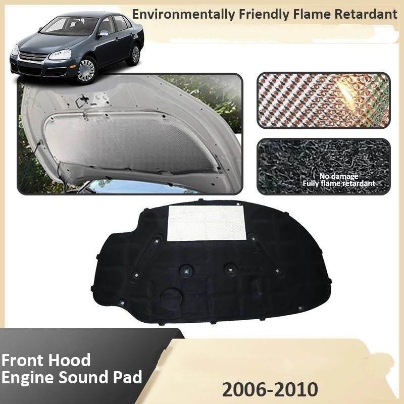 Tapis insonorisant capot VW Golf 5 pour retrouver le silence à bord - 3