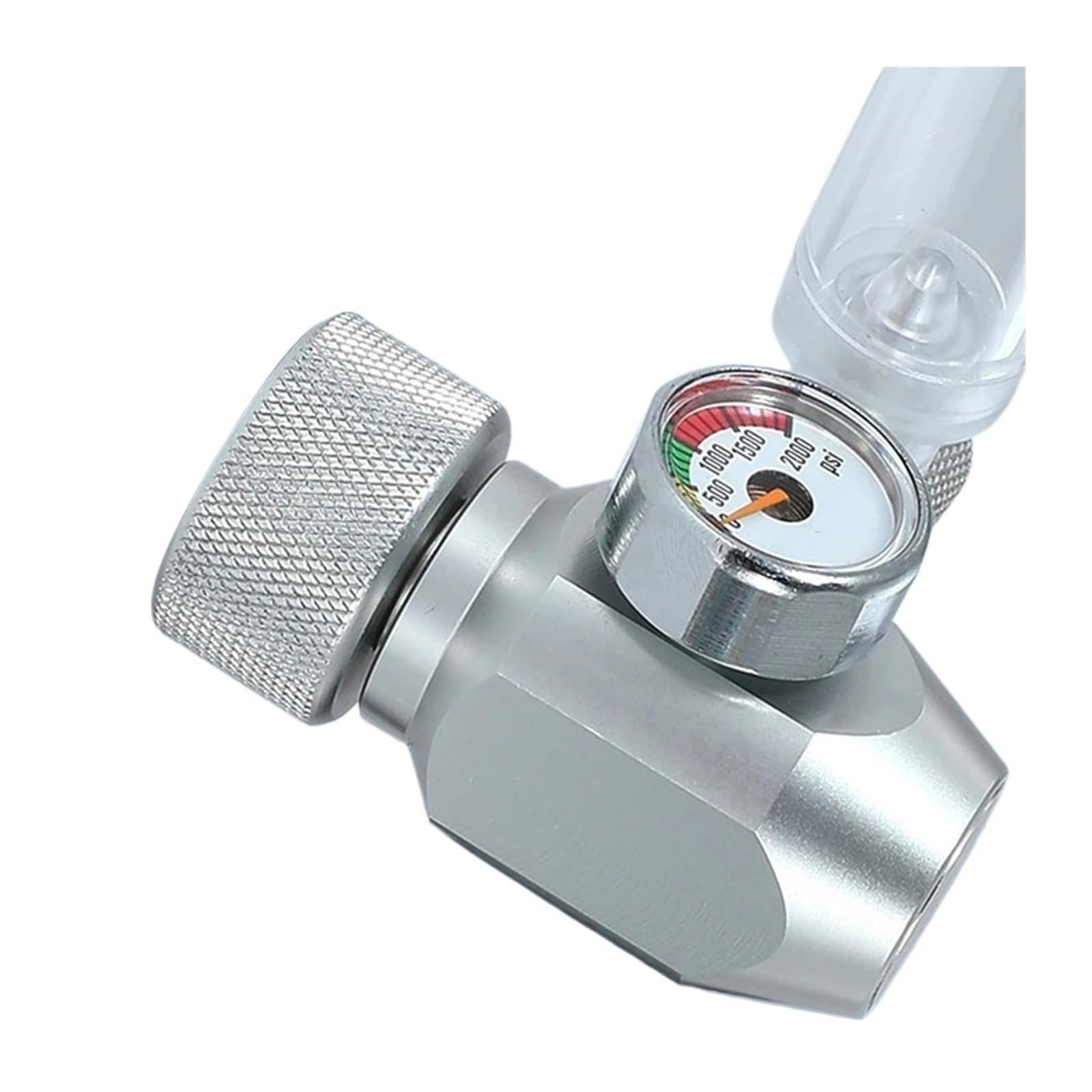 Détendeur CO2 aquarium avec vanne de régulation et raccord CGA320 pour cylindre