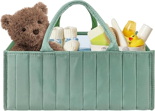 Organizador y almacenamiento de pañales para bebé, bolsa de pañales, regalos de baby shower, contenedor de almacenamiento de pañales para guardería