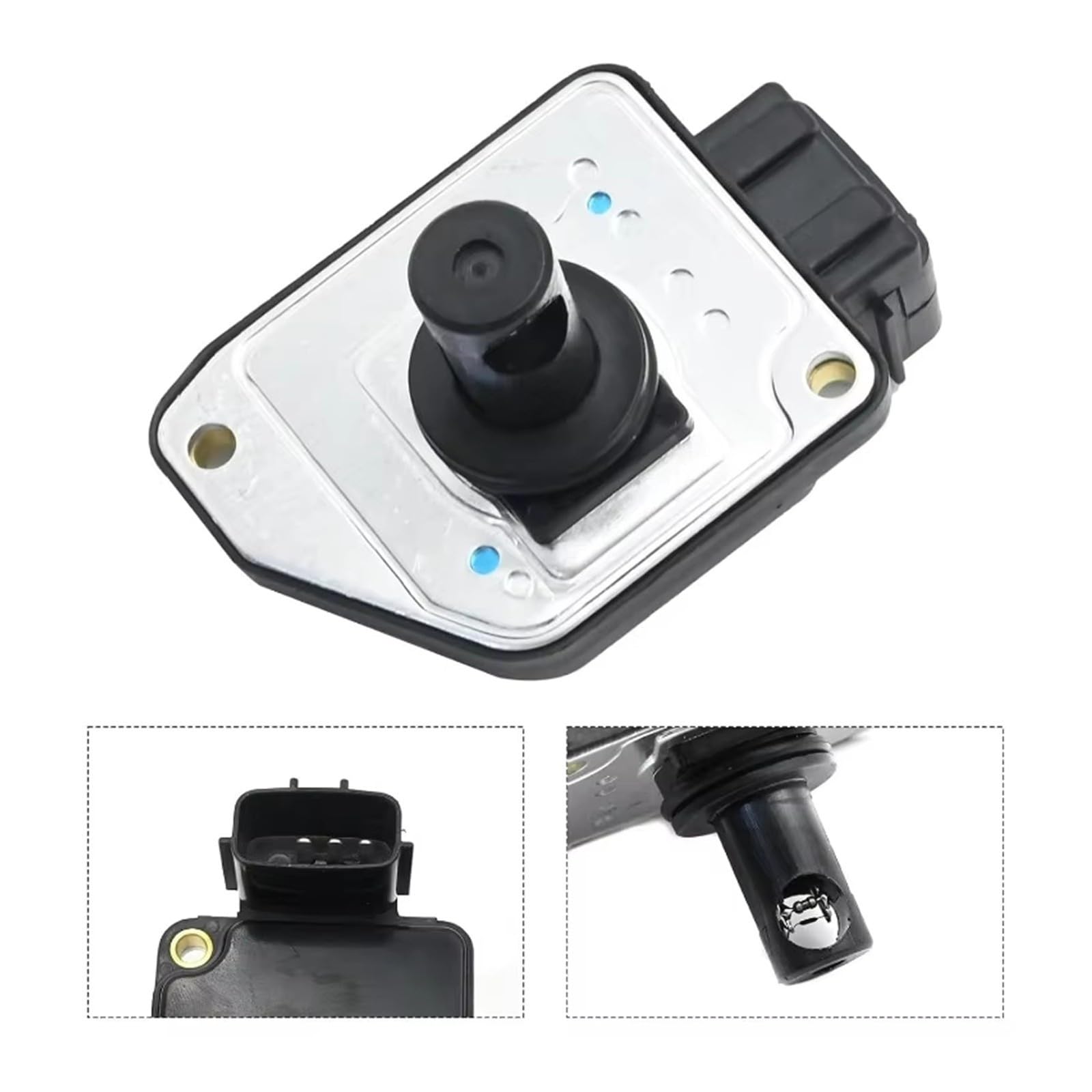 Coche Sensor Flujo Aire MAF Para Nissan Para D21 Para Camioneta Para Frontier Para Xterra L4 2.4L AFH55M12 160171S710 160173S500 AFH55M-12 MAF Sensor Medidor Flujo Aire Masivo