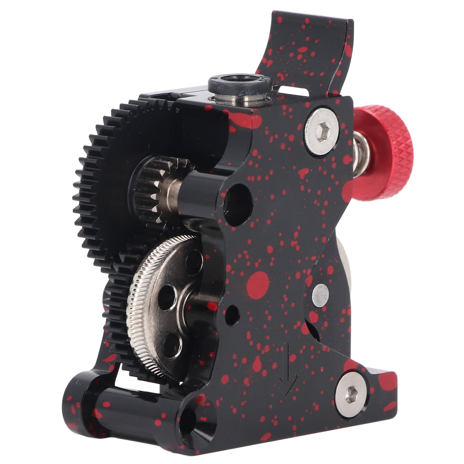 Extrusor de doble engranaje, engranaje reductor de acero endurecido totalmente metálico para impresora 3D, compatible con sistemas de extrusión HGX, apto para PLA, ABS, PETG, TPU,