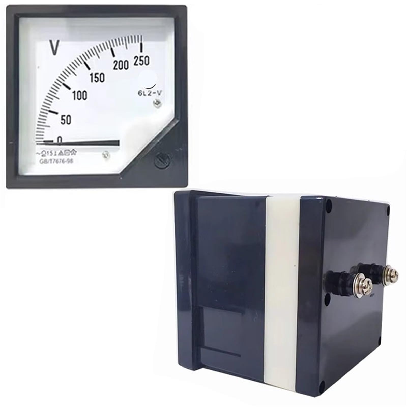 Voltmètre analogique pour tableau électrique d'atelier de précision AC 100V - 6