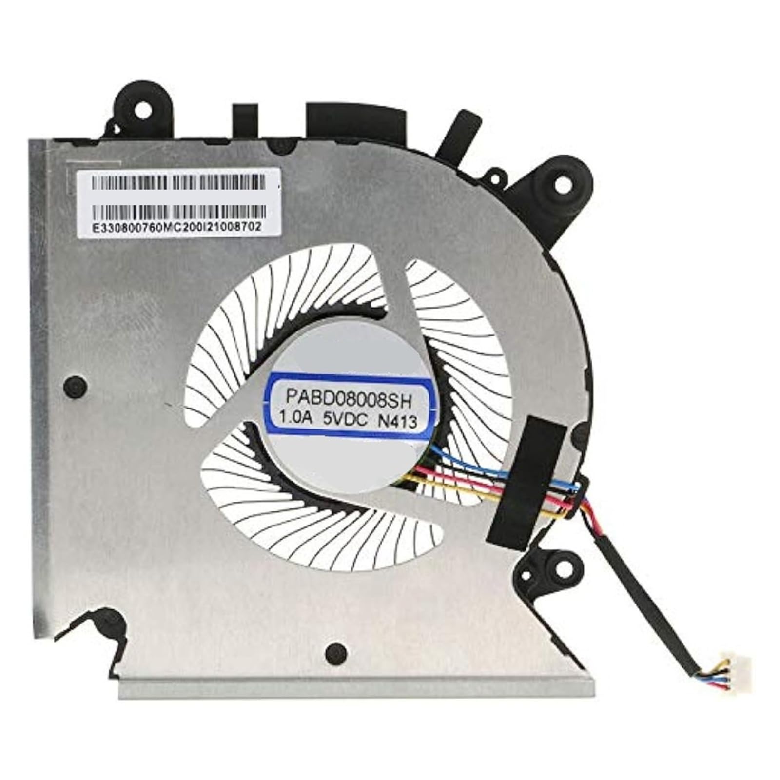Ventilateur MSI GF63 de rechange pour réparer un PC bruyant MS-16R1 PABD08008SH