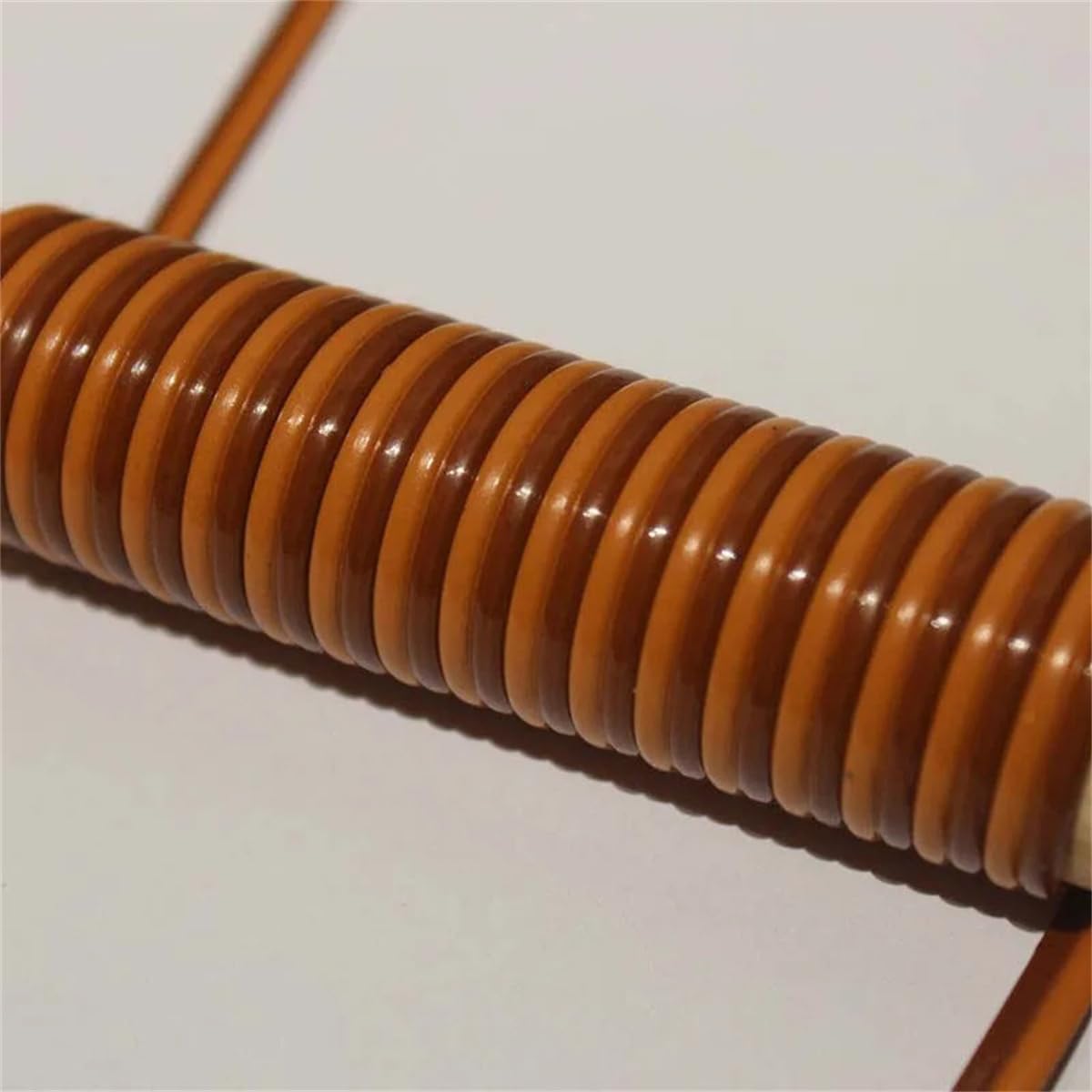 Yldessm&EU Materiale di Riparazione in Vimini da 8 mm, Kit di Riparazione in Rattan PE da 0,5 kg Materiale for Tessitura in Vimini Piatto for Sedia da Giardino Divano Cestino Fai da Te(Deep Orange)