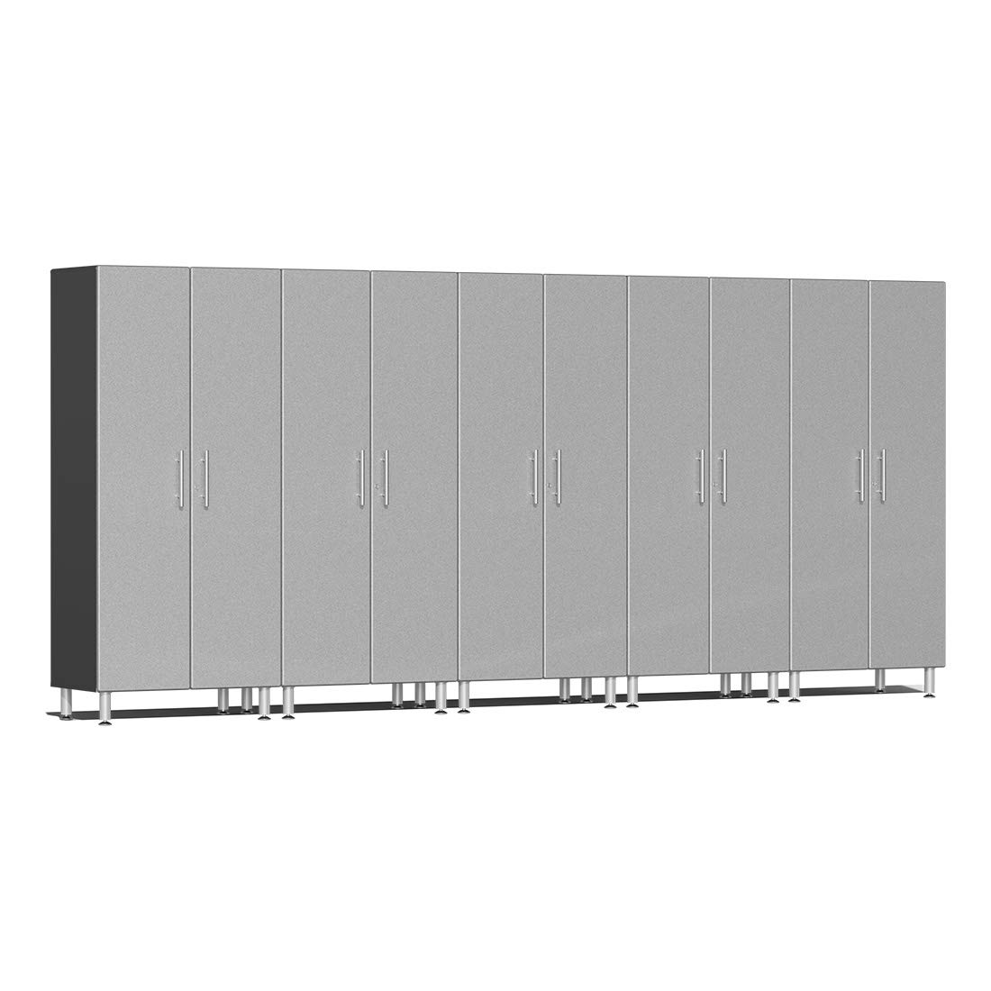 Ulti-Mate UG22650S 5-Piece Tall Garage Cabinet Kit in Stardust Silver Metallic