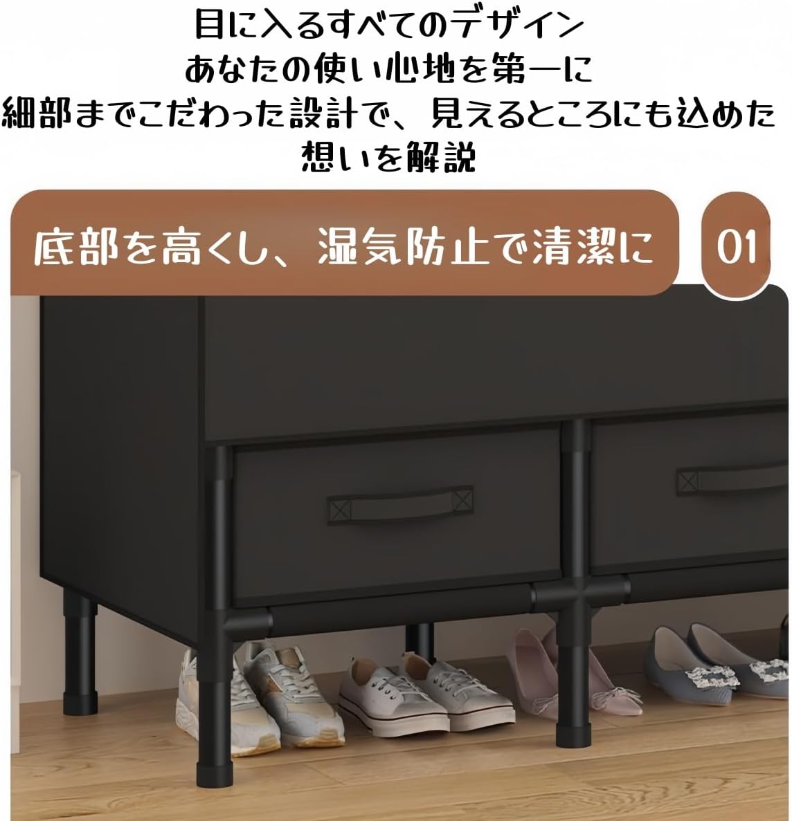 衣装ケース クローゼット収納ボックス 蓋付き 大容量 布製 防塵 防汚 すのこ仕切り 組み立て簡単 頑丈 省スペース おしゃれ 衣類 蓋付き  クローゼット 衣装収納ボックス 収納ボックス コロ付き衣装ケース キャスター付き 大容量 コンテナ 収納ケース 扉付き おしゃれ ...