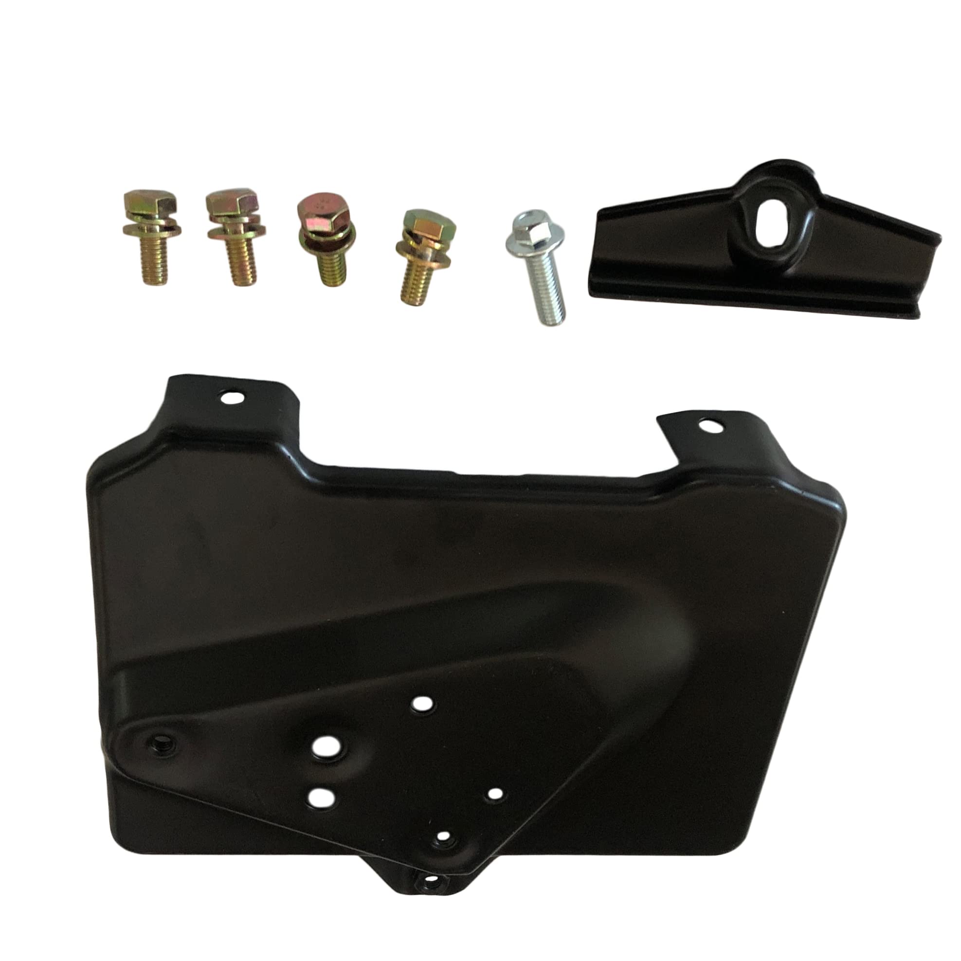 Battery Tray Kit & Hold down Clamp and Screws Compatible wtih Chevrolet Camaro Firebird 1967 1968 1969 El Camino 1966 Chevelle Malibu SS Super Sport