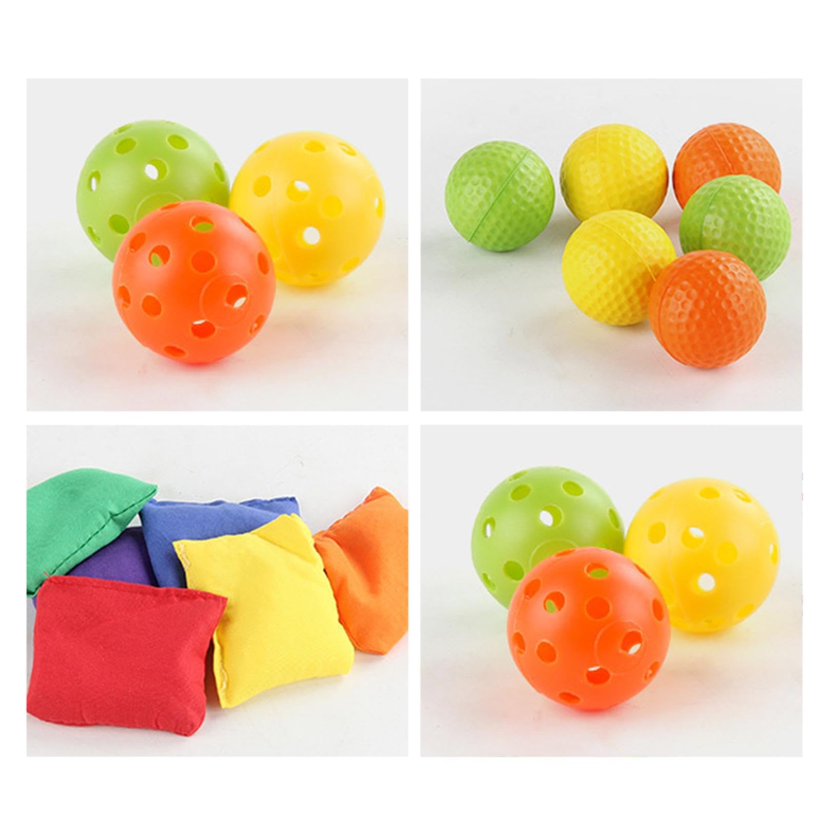 Gioco coinvolgente con sacchi di sabbia, lancio di giocattoli con tavola pieghevole per il mais e sviluppo di varie capacità motorie per bambini, gioco con sacchi di