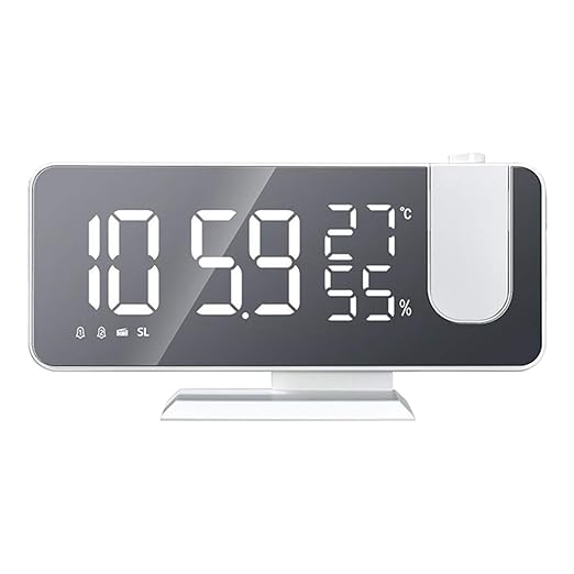 Buy ATORSE® Digital LED Desk Alarm Clock Radio Thermometer Snooze