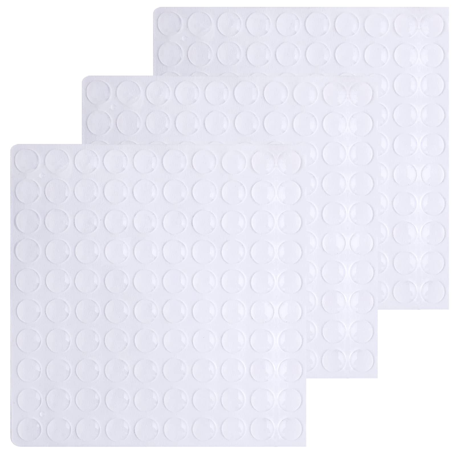 100-300 Stück Selbstklebende Gummipuffer 8mm - Schwarz, Für Möbel & Geräte