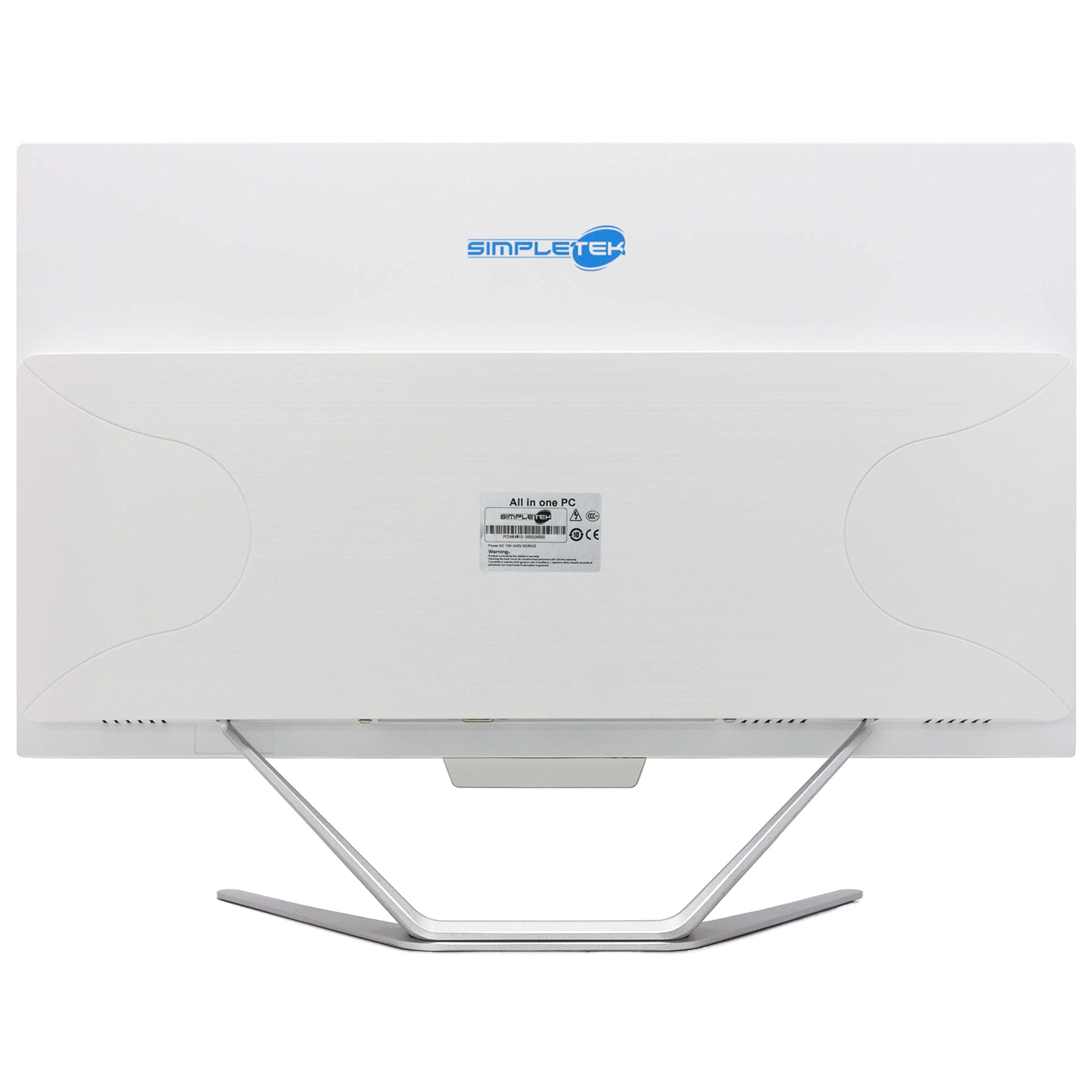 SIMPLETEK PC All in One 24” TouchScreen Full HD Core i5 Fino a 3.20GHz | Windows 10 Pro 16GB RAM SSD 960GB | Webcam integrata WiFi5 Bluetooth Desktop Computer Fisso Aio
