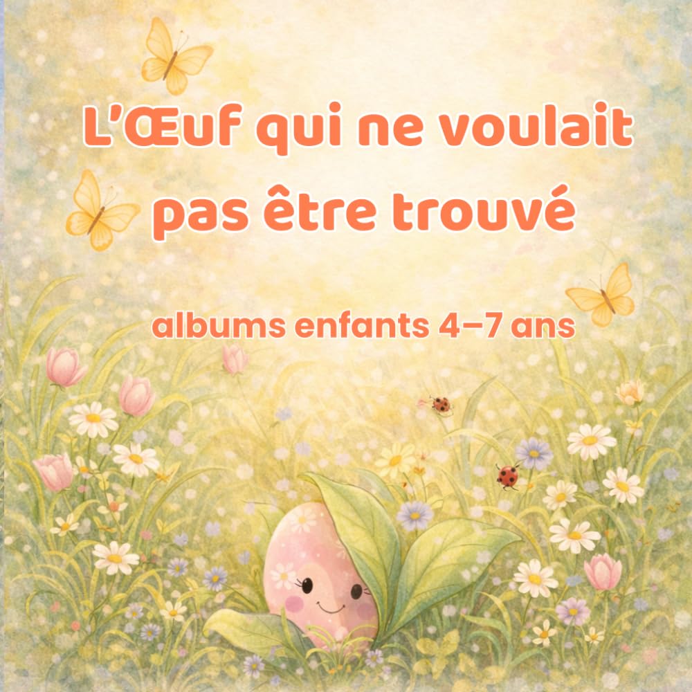L’Œuf qui ne voulait pas être trouvé: Un œuf très timide ne veut pas être découvert pendant la chasse.
