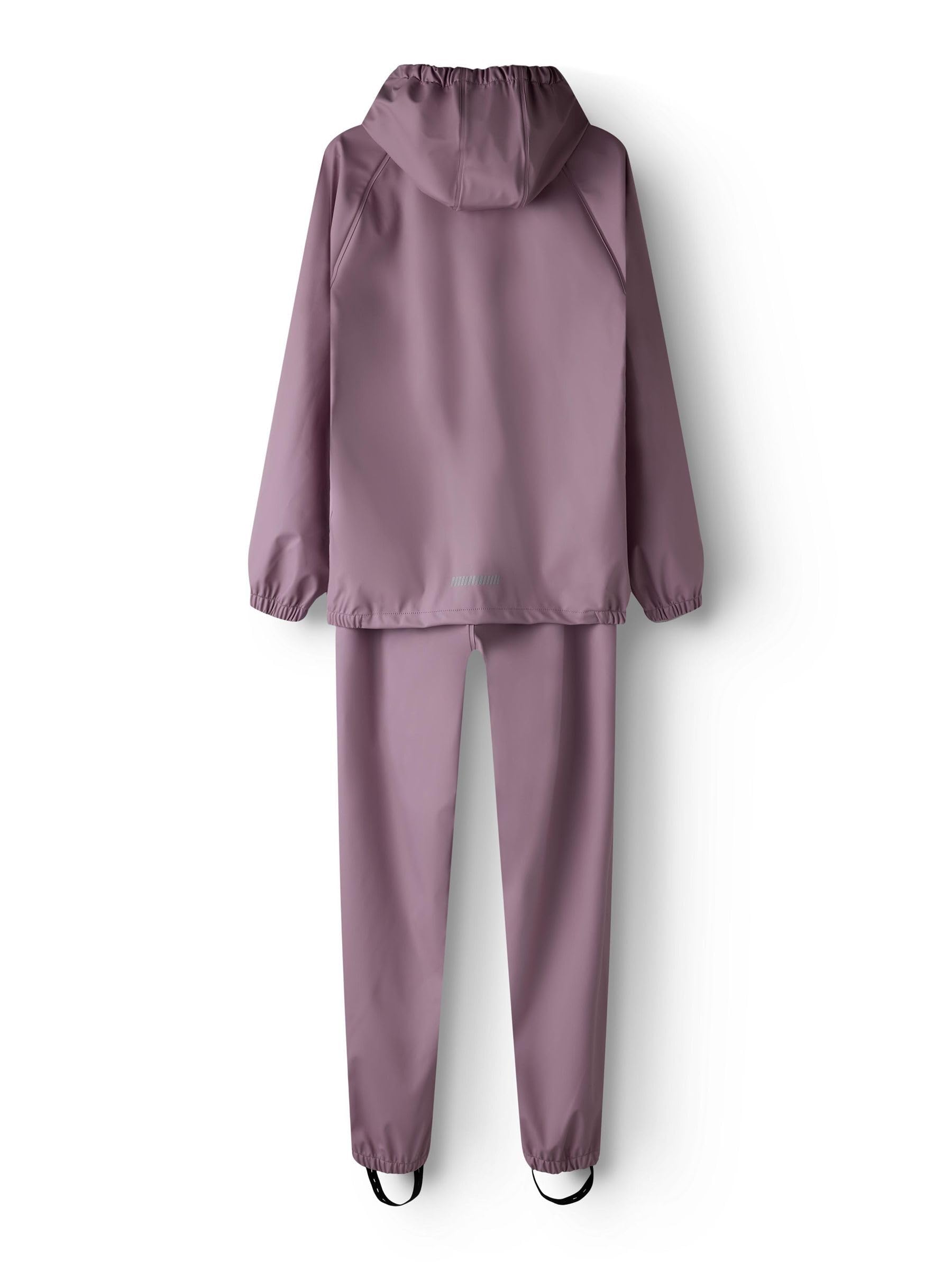 Kinder Regenanzug 2-teilig – Wasserdichter Regenanzug & Matschanzug mit Kapuze, Regenjacke & Regenhose Unisex, Größen 92–152