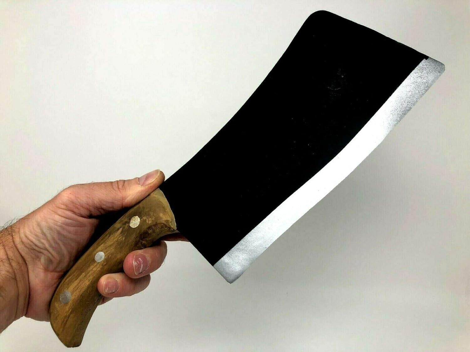 Rubber Johnnies PU Bloody Meat Cleaver , Realistic , Horror