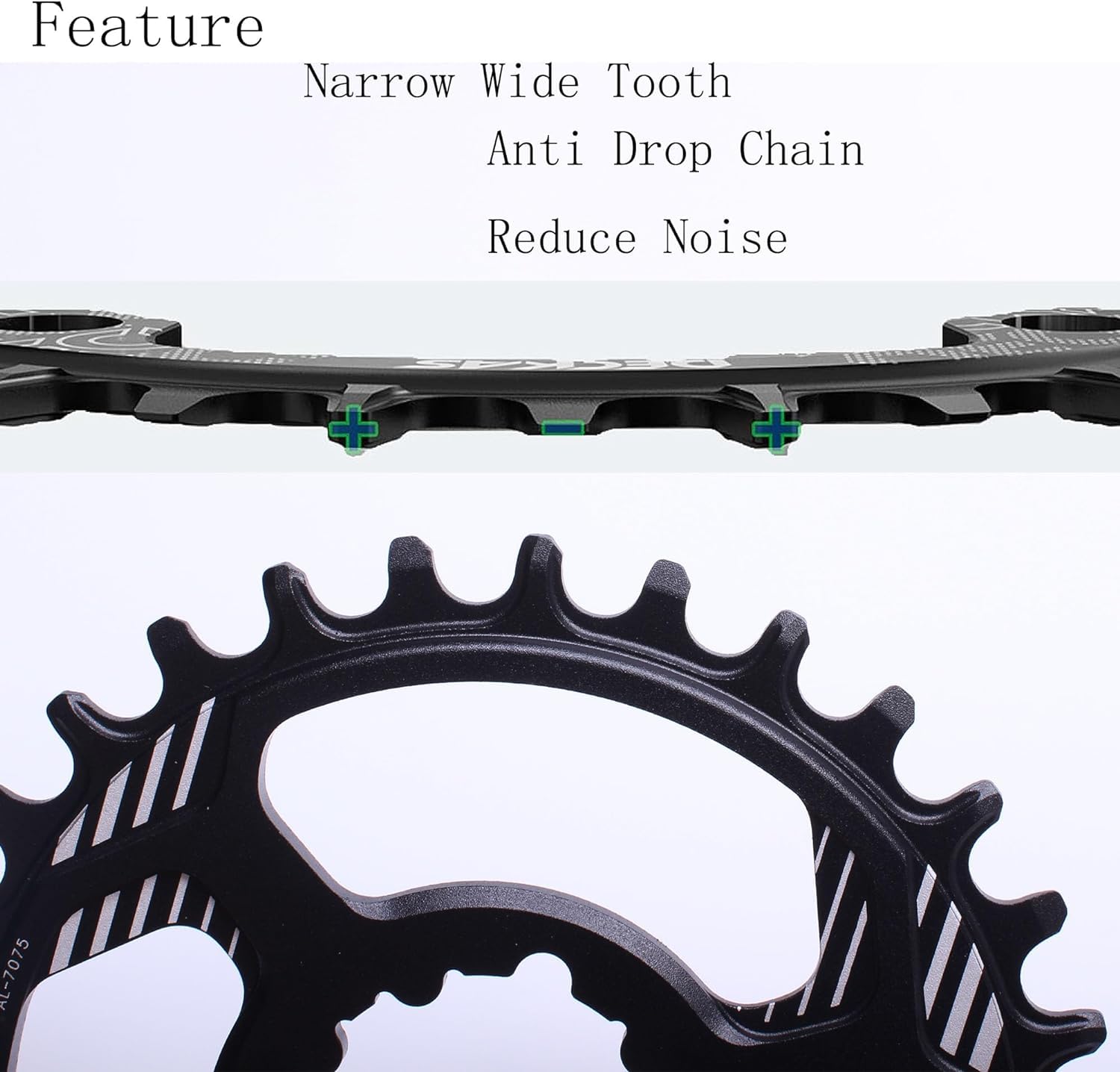 Amazon | PROWHEEL ダイレクトマウントバイクチェーンリング 28T