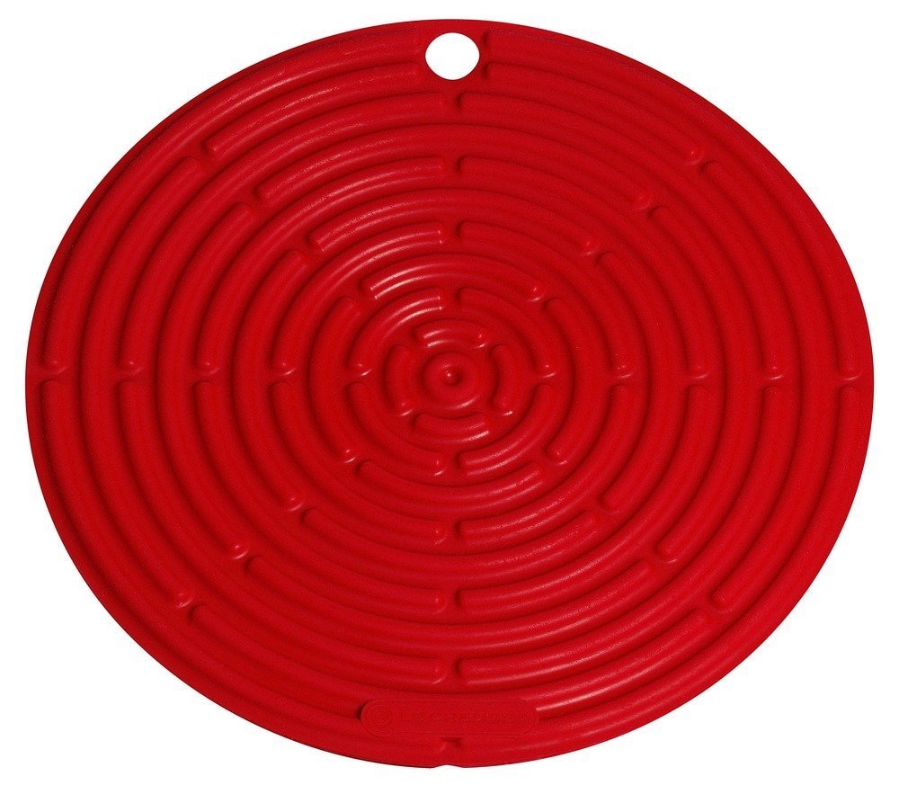 Le Creuset Silicone Round Cool Tool, 8", Cerise