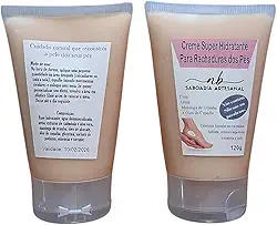 Creme Cicatrizante e Hidratante Natural para os Pés e Calcanhares Maciez e Suavidade 120g