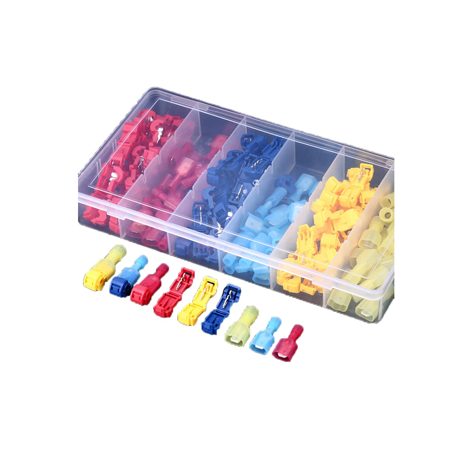 LeHang 120 PCS T-type Break-free Terminal Fast Wiring Clamp Set Quick Connection - Image 2
