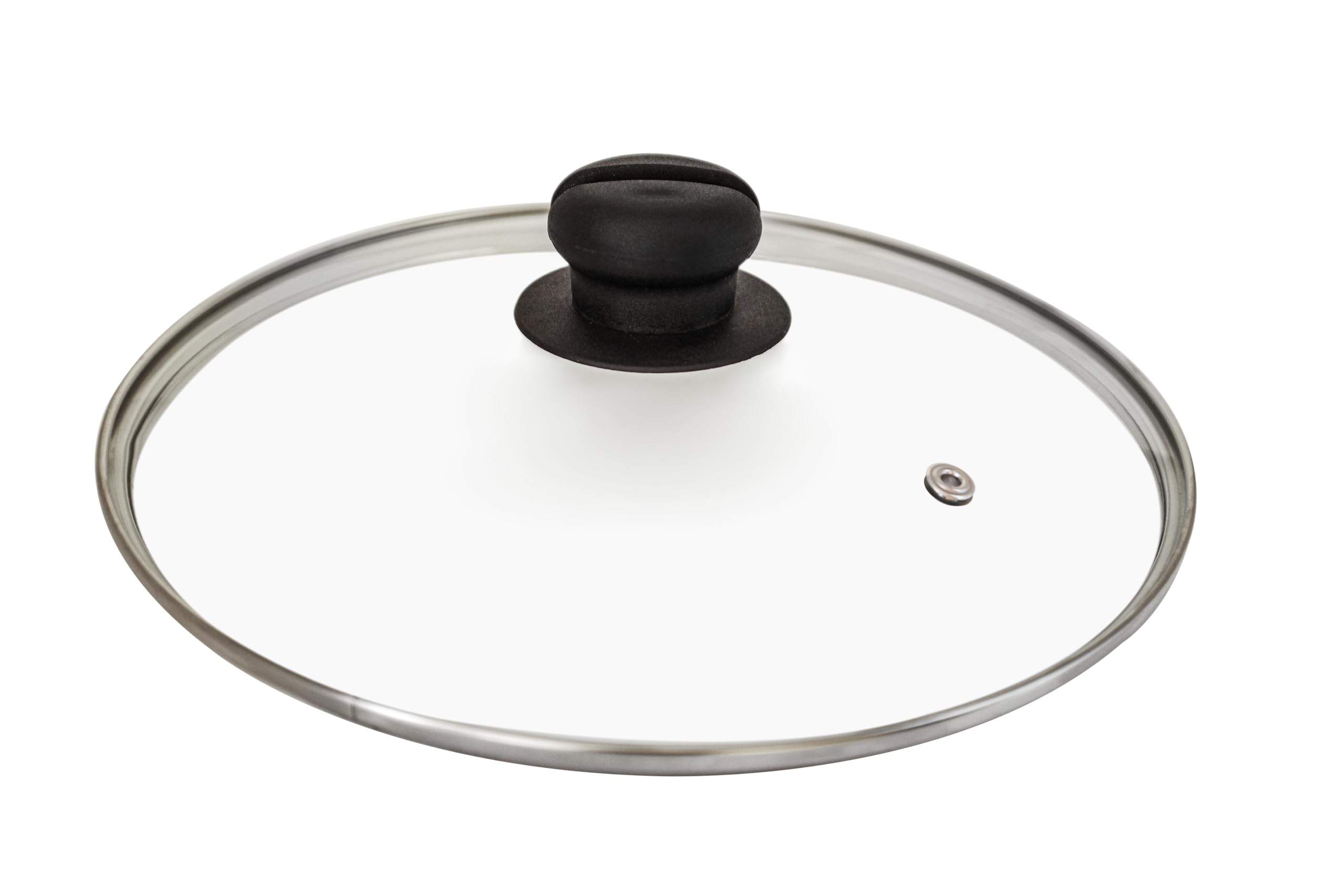 Kandaruria Kesari Glass Lid - 28cm Durable & Heat Resistant -2