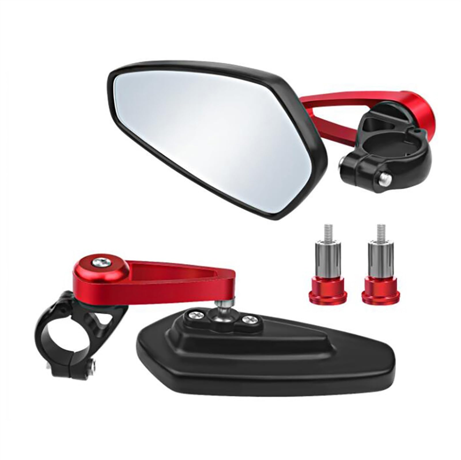 Specchietto Retrovisore Universale Per Moto, Lega Di Alluminio, Manubrio Retromarcia, Accessori Per Bici Elettrica Specchietto Retrovisore Moto