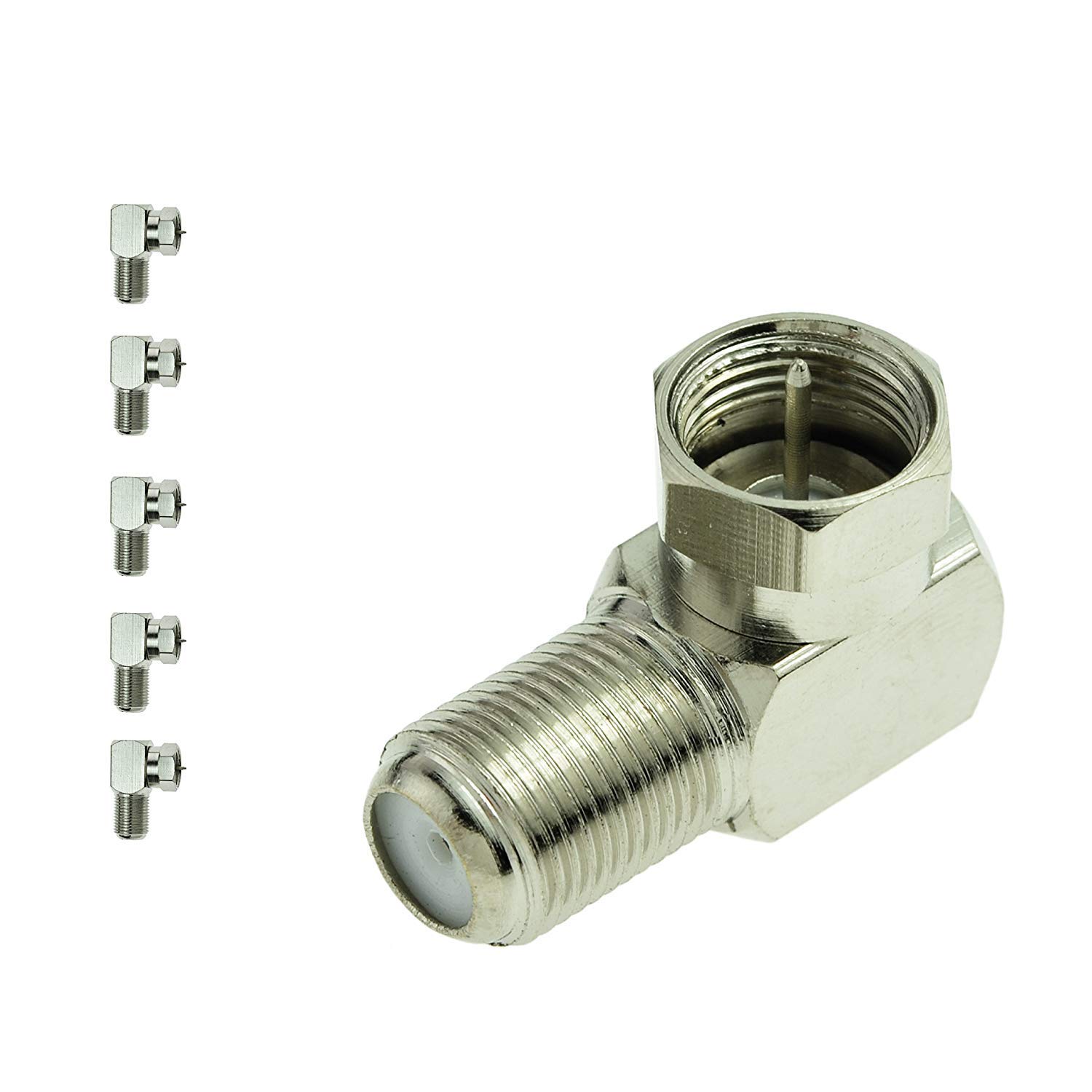 Connecteur De Type F Femelle à RF Coaxial Antenne TV Adaptateur Femelle RF